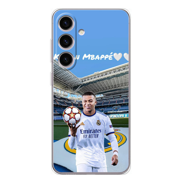 Чехол (TPU) с Футболистом на Samsung Galaxy S25 FE – Mbappe Real