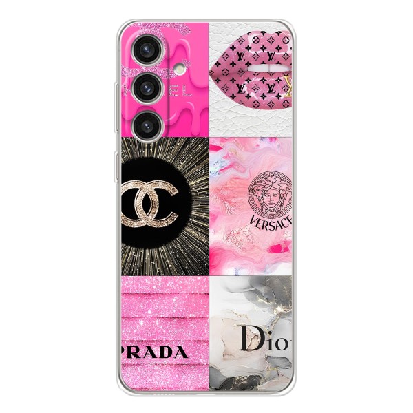 Чохол (Dior, Prada, YSL, Chanel) для Samsung Galaxy S25 Plus – Модніца