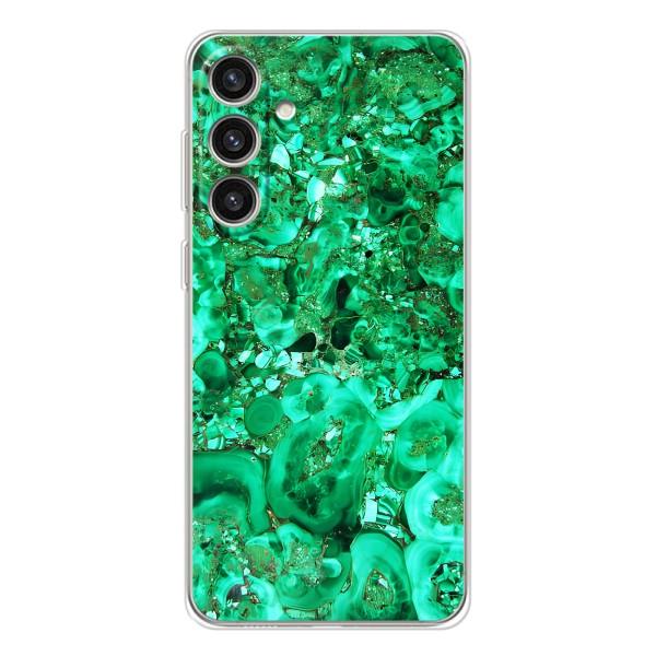 Мраморний чехол на Samsung Galaxy S25 Plus (VPrint) – Салатовий Мрамор