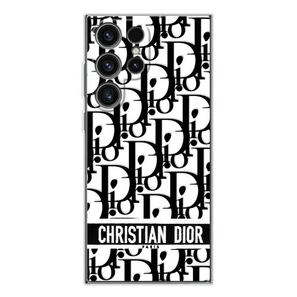 Чехол (Dior, Prada, YSL, Chanel) для Samsung Galaxy S25 Ultra – Christian Dior