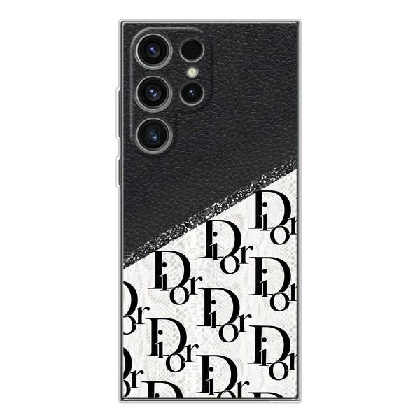 Чехол (Dior, Prada, YSL, Chanel) для Samsung Galaxy S25 Ultra – Диор
