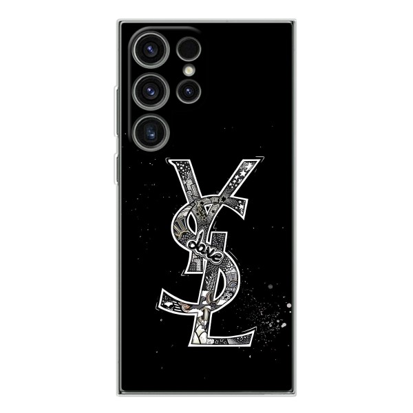Чехол (Dior, Prada, YSL, Chanel) для Samsung Galaxy S25 Ultra – YSL