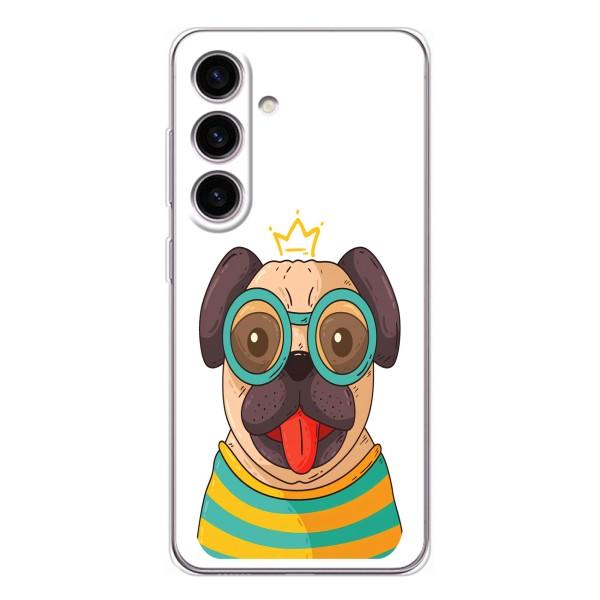 Бампер для Samsung Galaxy S25 с картинкой "Песики" – Собака Король