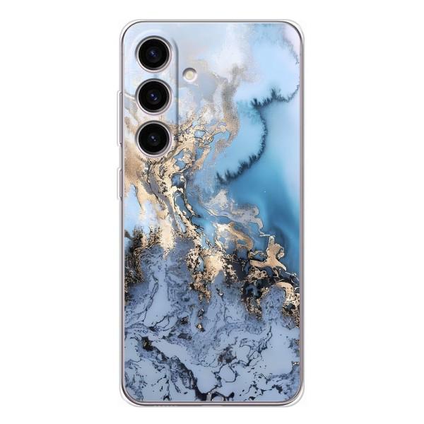Мраморний чехол на Samsung Galaxy S25 (VPrint) – Ніжний мрамор