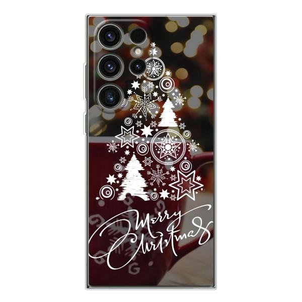 Різдвяні Чохли для Samsung Galaxy S26 Ultra (VPrint) – Ялинка яскрава