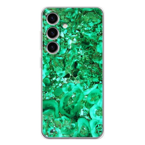 Мраморний чехол на Samsung Galaxy S26 (VPrint) – Салатовий Мрамор
