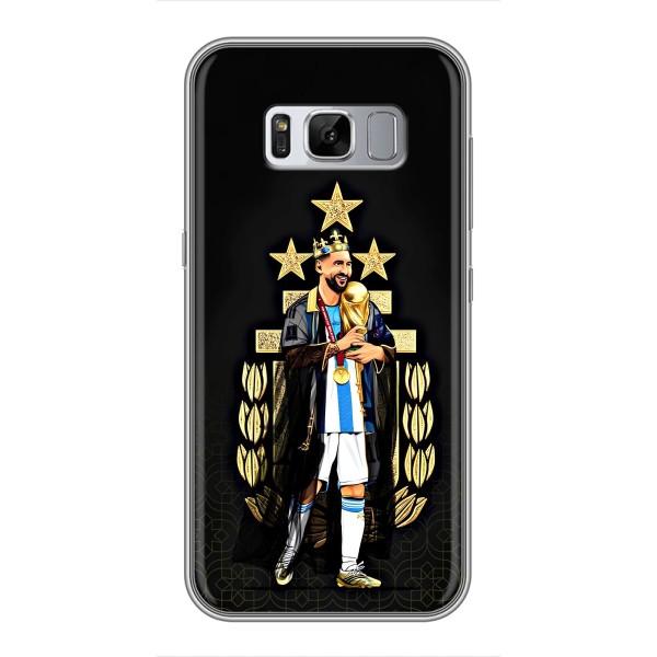 Чехлы для Samsung Galaxy S8 Plus, G955 (Leo чемпион) (AlphaPrint) – Месси Король