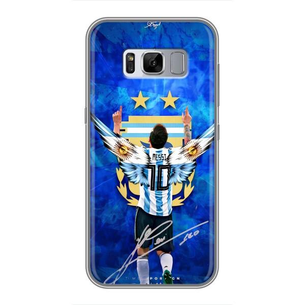 Чехлы для Samsung Galaxy S8, G950 (Leo чемпион) (AlphaPrint) – Месси сборная