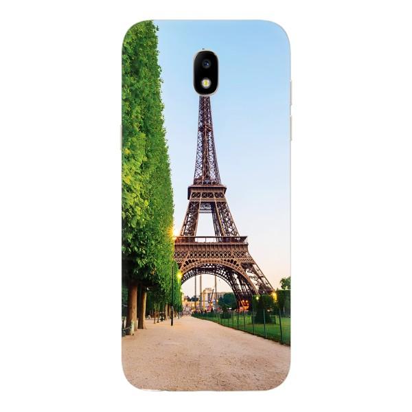 Чехол Эйфелева Башня для Samsung Galaxy J5 2017, (J530F европейская версия) - (AlphaPrint) – Дорога в Париж