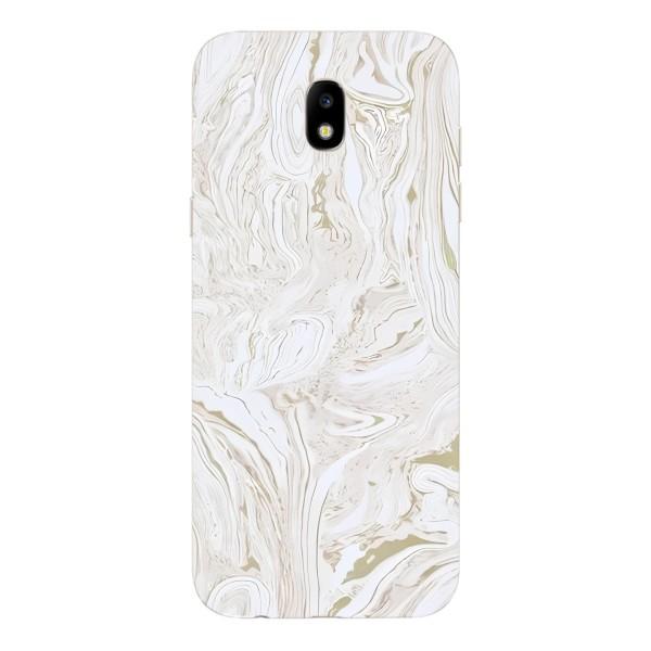 Мраморний чехол на Samsung Galaxy J5 2017, (J530F европейская версия) (VPrint) – Білий мрамор