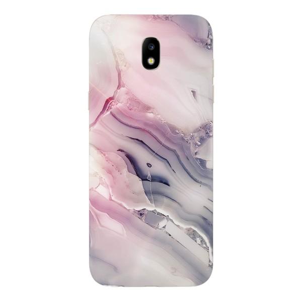 Мраморний чехол на Samsung Galaxy J5 2017, (J530F европейская версия) (VPrint) – Пурпурний Мрамор