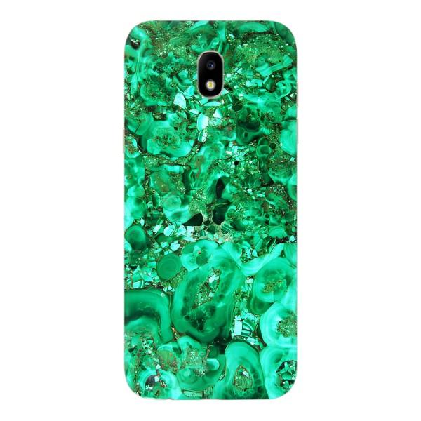 Мраморний чехол на Samsung Galaxy J5 2017, (J530F европейская версия) (VPrint) – Салатовий Мрамор