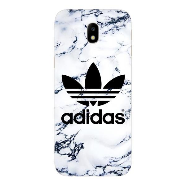 Чохли Адидас для Samsung Galaxy J7 2017 (J730F европейская версия) (AlphaPrint) – Адідас на мраморі