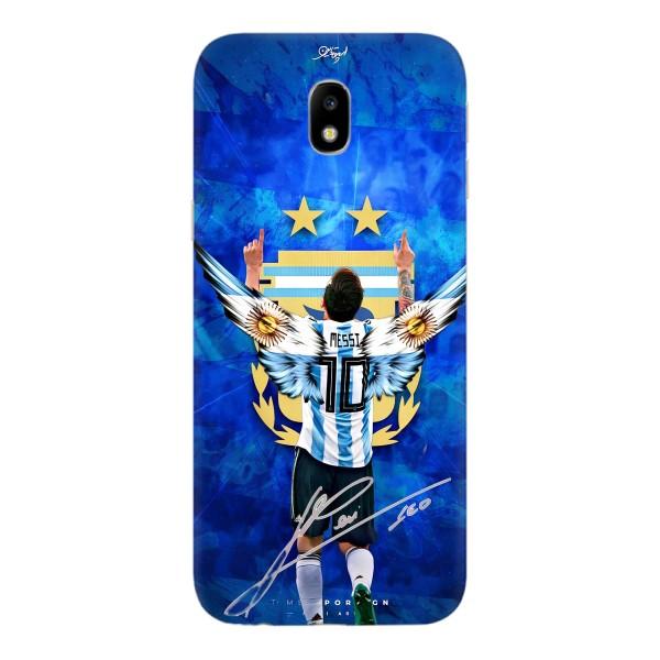Чехлы для Samsung Galaxy J7 2017 (J730F европейская версия) (Leo чемпион) (AlphaPrint) – Месси сборная