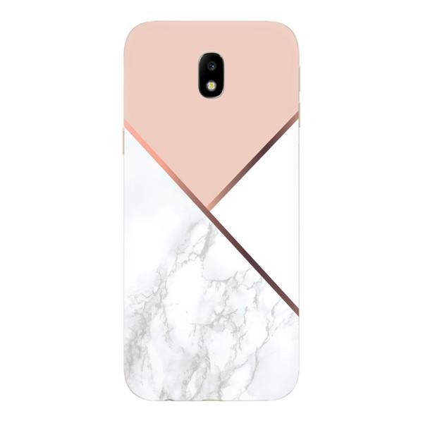Мраморний чехол на Samsung Galaxy J7 2017 (J730F европейская версия) (VPrint) – Тройний мрамор