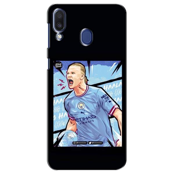 Чехлы с футболистом Ерлинг Холанд для Samsung Galaxy M20 (M205) (AlphaPrint) – гол Эрлинг Холланд