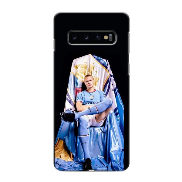 Чехлы с футболистом Ерлинг Холанд для Samsung Galaxy S10e (AlphaPrint) – футболист Холанн