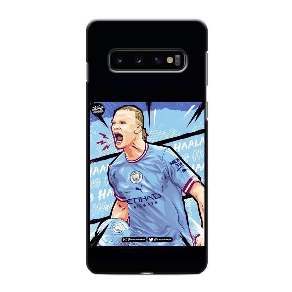 Чехлы с футболистом Ерлинг Холанд для Samsung Galaxy S10e (AlphaPrint) – гол Эрлинг Холланд