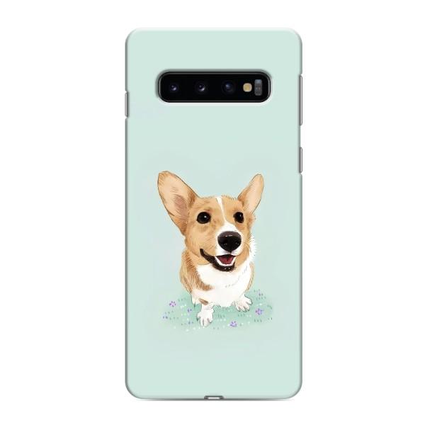 Чохли з собаками для Samsung Galaxy s10 Plus (VPrint) – Коргі