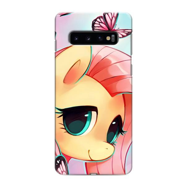 Чехол для Самсунг С10 Плюс - (Единорожки - Новинки) (AlphaPrint) – Племя единорогов