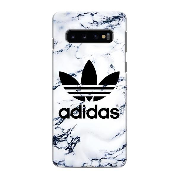 Чохли Адидас для Samsung Galaxy S10 (AlphaPrint) – Адідас на мраморі
