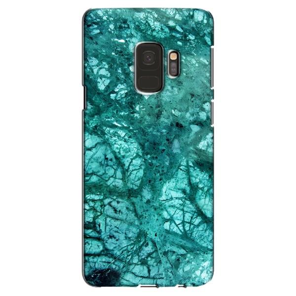 Мраморный чехол на Samsung Galaxy S9, G960 (VPrint) – Зеленый мрамор