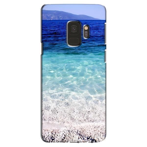 Силиконовый чехол с КАРТИНКАМИ лето для Samsung Galaxy S9, G960 (AlphaPrint) – Море