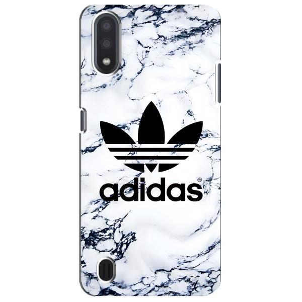 Чехлы Адидас для Sansung Galaxy M01 Core (A013F) (AlphaPrint) – Адидас на мраморе