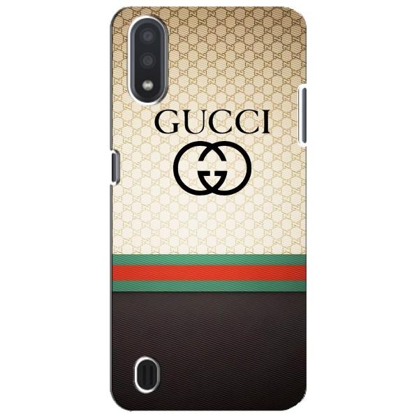 Чехлы ГУЧЧИ для Самсунг М01 Кор (AlphaPrint) – GUCCI стиль