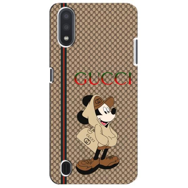 Чехлы ГУЧЧИ для Самсунг М01 Кор (AlphaPrint) – Mickey GUCCI