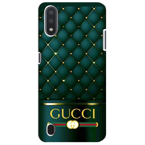 Чехлы ГУЧЧИ для Самсунг М01 Кор (AlphaPrint) – Текстура Гуччи