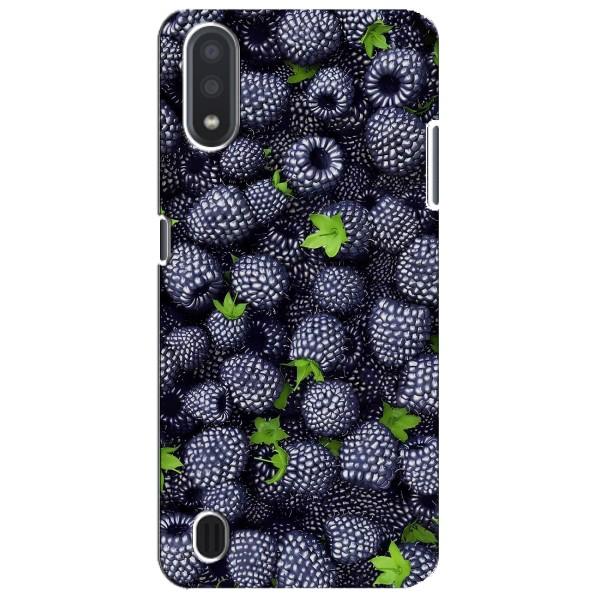 Чехлы с Фруктами для Sansung Galaxy M01 Core (A013F) (VPrint) – Ежевика
