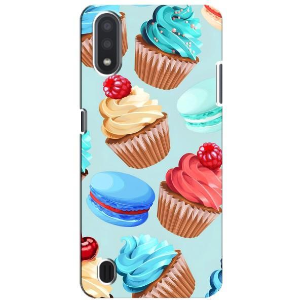 Чехлы с Фруктами для Sansung Galaxy M01 Core (A013F) (VPrint) – Кексики