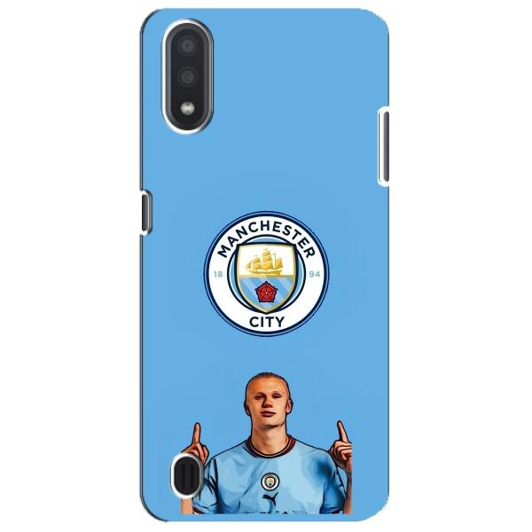 Чехлы с футболистом Ерлинг Холанд для Sansung Galaxy M01 Core (A013F) (AlphaPrint) – Холанд Манчестер Сити