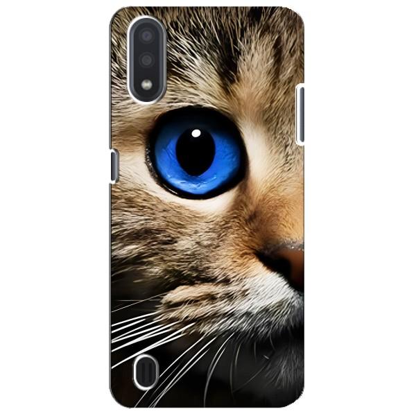 Чехлы с Котиками для Sansung Galaxy M01 Core (A013F) (VPrint) – Глаз кота
