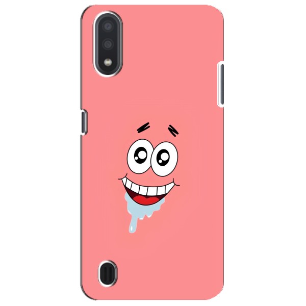 Чохли з Патріком на Sansung Galaxy M01 Core (A013F) – Мордочка Патріка