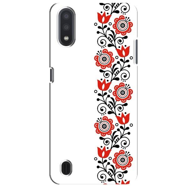 Чохол для Патріота України Sansung Galaxy M01 Core (A013F) - (AlphaPrint) – Яскрава вишиванка
