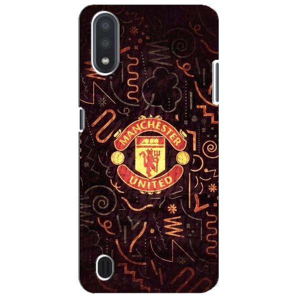 Чохол Манчестер Юнайтед для Samsung Galaxy M01 Core (A013F) (AlphaPrint) – емблема МЮ