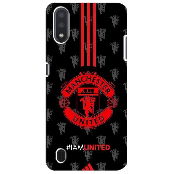 Чохол Манчестер Юнайтед для Samsung Galaxy M01 Core (A013F) (AlphaPrint) – лого МЮ