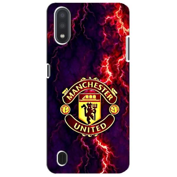 Чохол Манчестер Юнайтед для Samsung Galaxy M01 Core (A013F) (AlphaPrint) – вогняний Манчестер