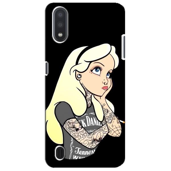 Чехол с печатью для Sansung Galaxy M01 Core (A013F) - (Мода) (AlphaPrint) – Девочка в тату