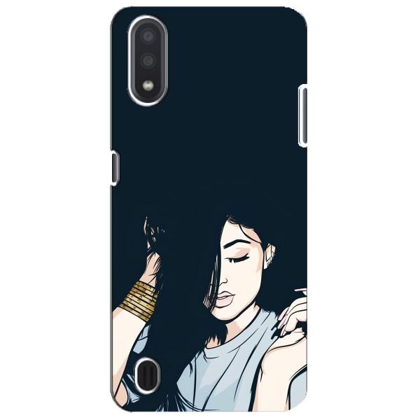 Чехол с печатью для Sansung Galaxy M01 Core (A013F) - (Мода) (AlphaPrint) – Красивая девочка