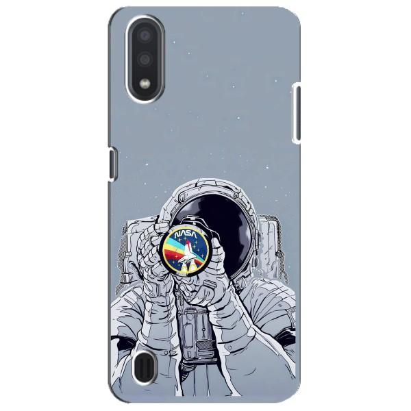 Чехол NASA для Sansung Galaxy M01 Core (A013F) (AlphaPrint) – Космонавт фото