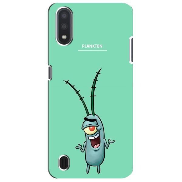 Чохол з картинкою "Одноокий Планктон" на Sansung Galaxy M01 Core (A013F) – Планктон
