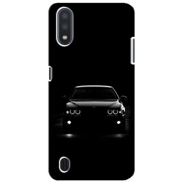 Чехол для Самсунг М01 Кор - с принтом БМВ (AlphaPrint) – Машина BMW