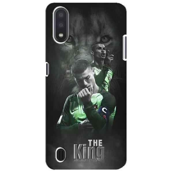 Чехол Криштиану Роналду для Sansung Galaxy M01 Core (A013F) (AlphaPrint) – Криштиано Лев