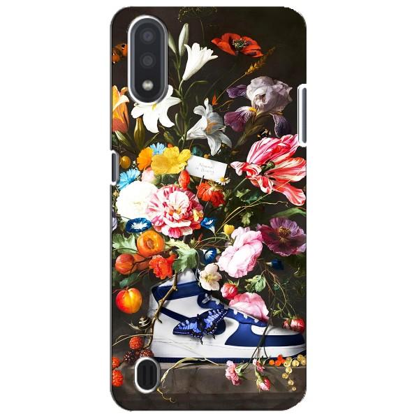 Чехол для Sansung Galaxy M01 Core (A013F) - с принтом Найк (AlphaPrint) – Стиль Найк