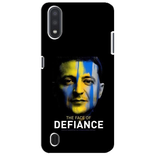 Чехол для Sansung Galaxy M01 Core (A013F) (AlphaPrint - с принтом Зеленского) – В. Зеленский