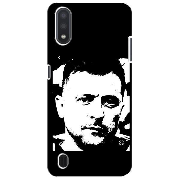Чехол для Sansung Galaxy M01 Core (A013F) (AlphaPrint - с принтом Зеленского) – Зеленский АРТ