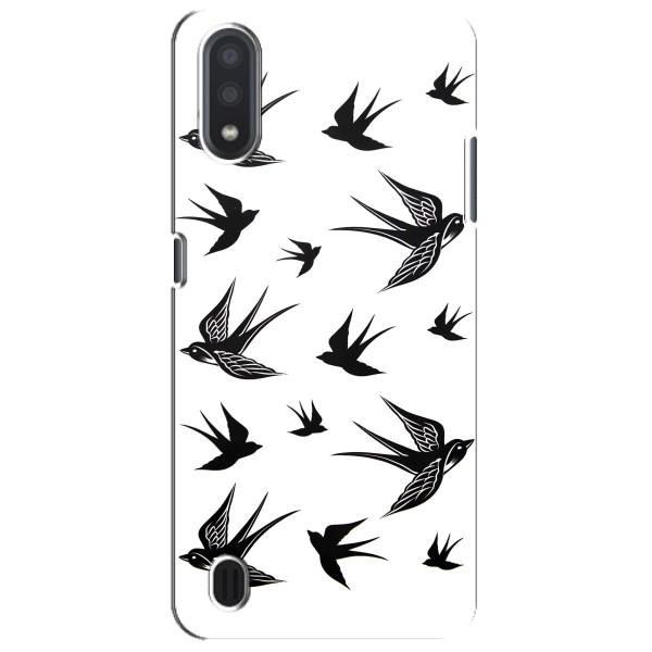 Чехол с птицами на Sansung Galaxy M01 Core (A013F) (VPrint) – Ласточки